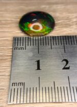 Full Fire 5.35 CT Black Ethiopian Opal Subtle Beauty with Refined Proportions - Image 2