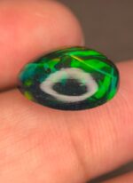 Full Fire 5.35 CT Black Ethiopian Opal Subtle Beauty with Refined Proportions - Image 7