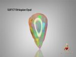 5.97 CT Opal from Ethiopia Elegant Curves and Distinctive Style