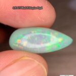 6.81 CT White Opal Cabochon – Sleek Elegance and Distinctive Charm