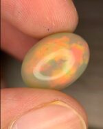 5.60 CT white Opal from Ethiopia  Classic Shape and Natural Sophistication - Image 11