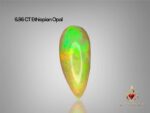 6.86 CT White Ethiopian Opal