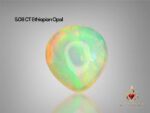 5.08 CT white Opal from Ethiopia