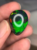 AIG Certified Colossal 29.00 CT Black Ethiopian Opal - Image 5