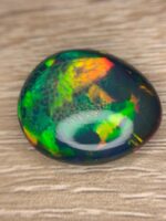 AIG Certified Honey Comb 24.45 CT Black Ethiopian Opal - Image 9