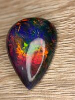 AIG Certified Colorful 17.35 CT Black Ethiopian Opal - Image 4