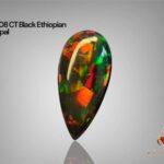 Beautiful 6.08 CT Black Ethiopian Opal