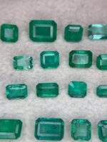 21.88 Ct Natural Zambian Emerald | Faceted Emerald Gemstone - Image 6
