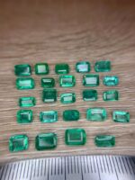 19.10 ct Natural Zambian Emerald | Emerald Rectangle Faceted Gemstone - Image 10