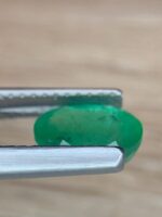 1.38 Ct Natural Zambian Emerald | Oval Faceted Green Emerald - Image 7