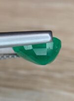 1.38 Ct Natural Zambian Emerald | Oval Faceted Green Emerald - Image 8