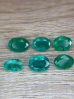 12.15 Ct Zambian Emerald Gemstone | Natural Faceted Green Emerald - Image 3