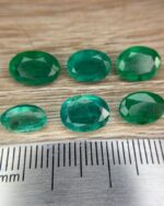 12.15 Ct Zambian Emerald Gemstone | Natural Faceted Green Emerald - Image 2