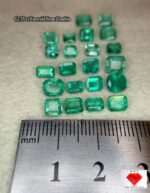 Natural Zambian Emerald – 12.35 Carat Faceted Gemstone