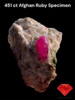 Beautiful 451 ct Ruby Specimen from Afghanistan