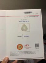 AIG Certified 34.23 CT white Opal from Ethiopia - Image 11