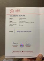 AIG Certified 34.23 CT white Opal from Ethiopia - Image 10