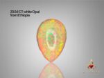 23.54 CT white Opal from Ethiopia
