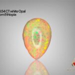 23.54 CT white Opal from Ethiopia