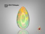 7.10 ct white Ethiopian Opal