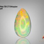 7.10 ct white Ethiopian Opal