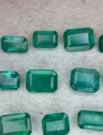 21.84 ct Emerald from Zambia Rectangle Faceted Emerald Gemstone - Image 5