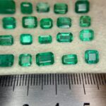 21.88 Ct Natural Zambian Emerald | Faceted Emerald Gemstone