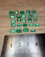 19.10 ct Natural Zambian Emerald | Emerald Rectangle Faceted Gemstone - Image 9