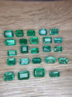 19.10 ct Natural Zambian Emerald | Emerald Rectangle Faceted Gemstone - Image 5