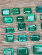 19.10 ct Natural Zambian Emerald | Emerald Rectangle Faceted Gemstone - Image 8