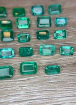 19.10 ct Natural Zambian Emerald | Emerald Rectangle Faceted Gemstone - Image 7