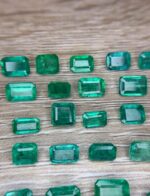 19.10 ct Natural Zambian Emerald | Emerald Rectangle Faceted Gemstone - Image 4