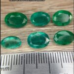 12.15 Ct Zambian Emerald Gemstone | Natural Faceted Green Emerald