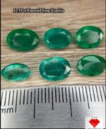 12.15 Ct Zambian Emerald Gemstone | Natural Faceted Green Emerald