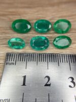 12.15 Ct Zambian Emerald Gemstone | Natural Faceted Green Emerald - Image 9