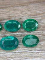 12.15 Ct Zambian Emerald Gemstone | Natural Faceted Green Emerald - Image 6