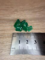 16.53 Ct Natural Zambian Emerald | Rectangle Faceted Green Emerald - Image 7