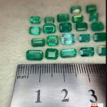 Natural Zambian Emerald – 18.72 Carat Faceted Gemstone