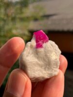 Amazing 147 ct Afghan Ruby Specimen – Natural Faceted-Grid Crystal Beauty - Image 8